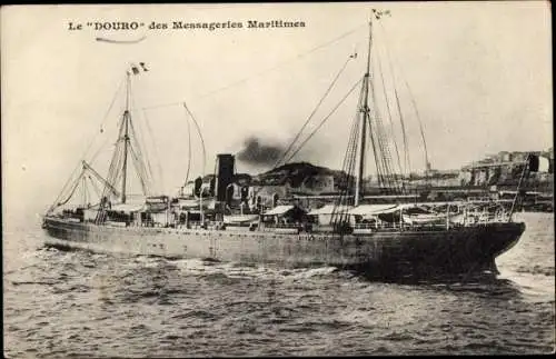 Ak Dampfer Le Douro, Messageries Maritimes
