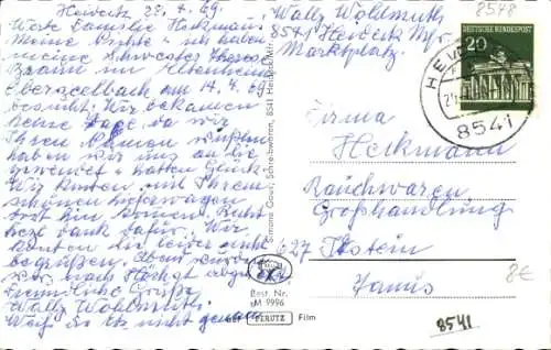 Ak Heideck in Mittelfranken, Kriegerdenkmal, Fachwerkhäuser