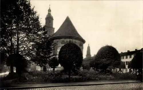 Ak Erlangen in Mittelfranken Bayern, Neustädter Kirche