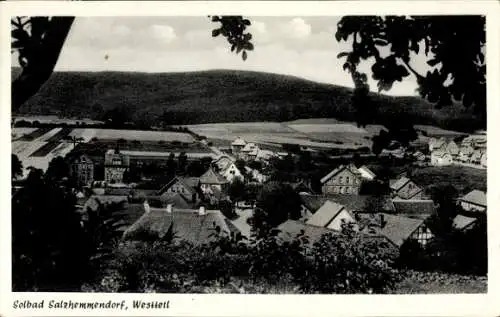 Ak Salzhemmendorf in Niedersachsen, Blick auf den Westteil vom Ort