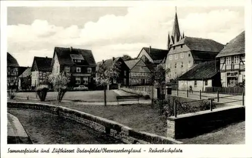 Ak Bodenfelde Niedersachsen, Reiherbachplatz