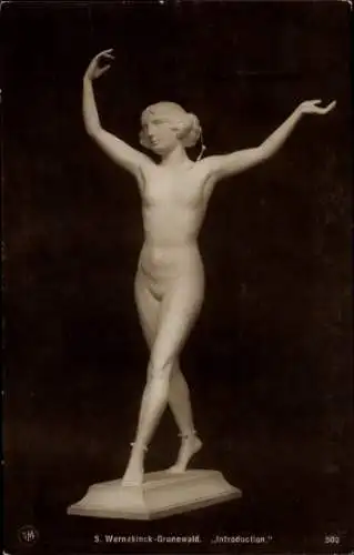 Ak Plastik von S. Wernekinck-Grunewald, Introduction