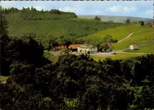 Ak Poppenhausen an der Wasserkuppe Rhön, Gasthaus Grabenhöfchen