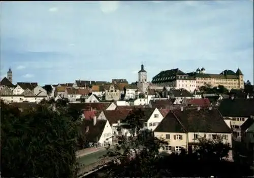 Ak Günzburg an der Donau Schwaben, Teilansicht