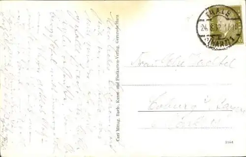 Ak Thale im Harz, Partie am Kronensumpf