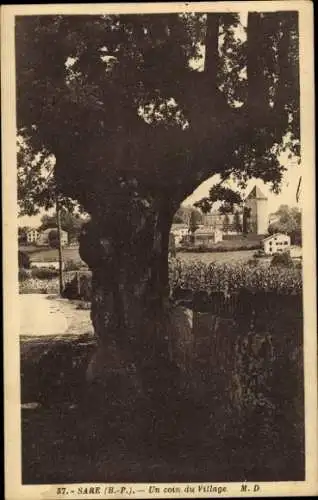 Ak Sare Pyrénées Atlantiques, Coin du Village