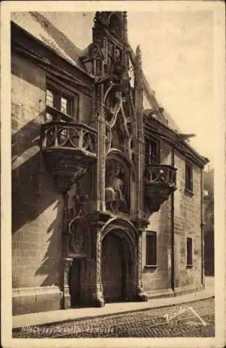 Ak Nancy Meurthe et Moselle, Altstadt, Eingang zum Museum