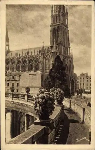 Ak Nancy Meurthe et Moselle, Coquette, St. Epvre, Blick vom Regierungspalast