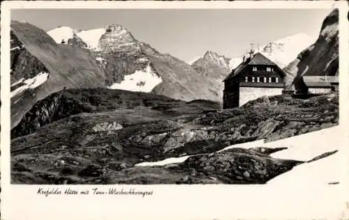 Ak Kaprun in Salzburg, Krefelder Hütte, Tenn-Wiesbachhorngrat