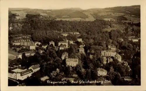 Ak Bad Gleichenberg Steiermark, Luftbild vom Ort