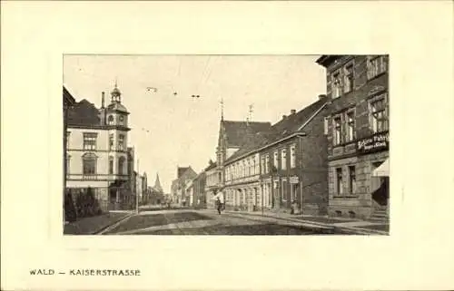 Ak Wald im Rheinland Solingen, Kaiserstraße