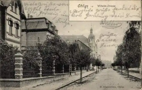 Ak Ohligs Solingen Bergisches Land, Wilhelmstraße