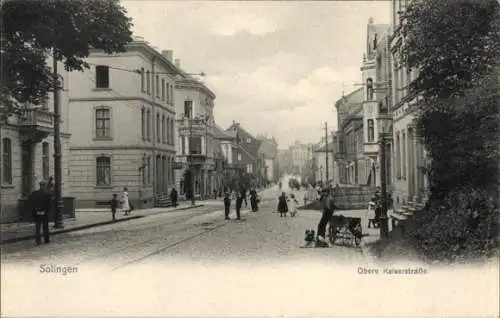 Ak Solingen im Bergischen Land, Obere Kaiserstraße