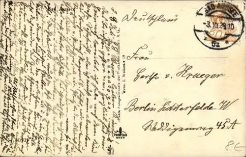 Ak Bad Aussee Steiermark, Gesamtansicht, Totes-Gebirge