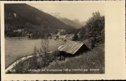 Ak Sillian Silliano Pustertal Südtirol, Bad Weitlanbrunn, Arnbach, Haunold