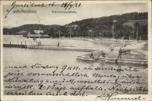 Ak Wörthersee Kärnten, Schwimmschule