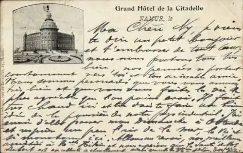 Ak Namur Wallonie, Grand Hotel de la Citadelle