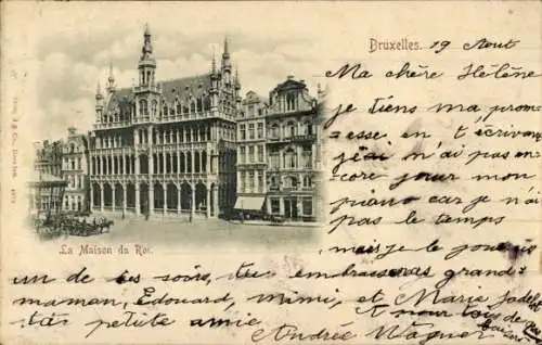 Ak Brüssel Brüssel, Maison du Roi