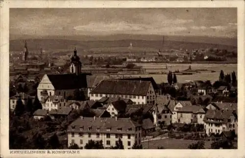 Ak Kreuzlingen Kanton Thurgau, Konstanz, Teilansicht