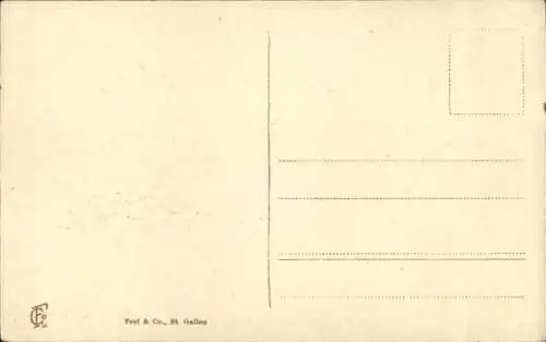 Ak Zug Stadt Schweiz, Angelpartie, Ort
