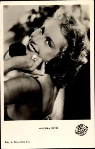 Ak Schauspielerin Marina Ried, Portrait, Man liebt nur einmal
