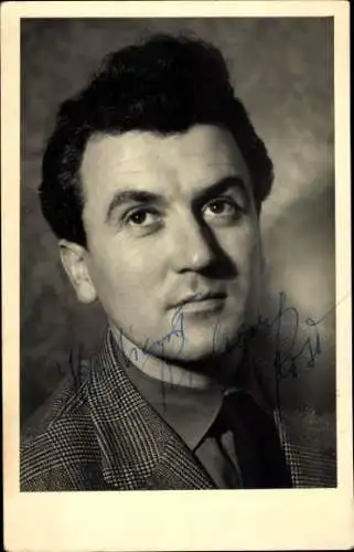 Ak Schauspieler Richard Rost, Portrait, Autogramm