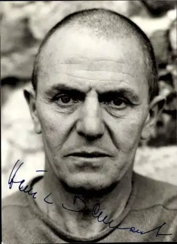 Ak Schauspieler Heinz Bennent, Portrait, Autogramm