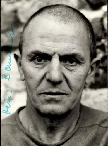 Ak Schauspieler Heinz Bennent, Portrait, Autogramm