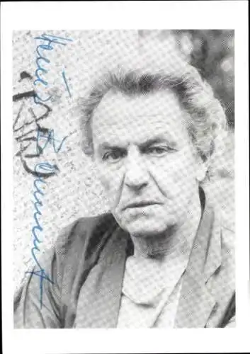 Ak Schauspieler Heinz Bennent, Portrait, Autogramm