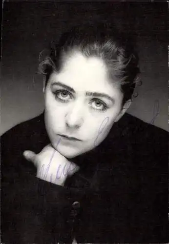 Ak Schauspielerin Anne Bennent, Portrait, Autogramm
