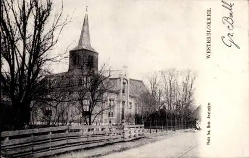 Ak Westerblokker Wester Blokker Nordholland Niederlande, Kirche