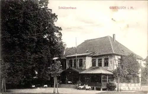 Ak Gadebusch in Mecklenburg, Schützenhaus