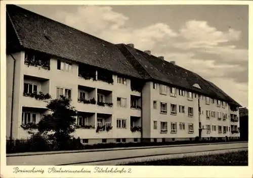 Ak Braunschweig in Niedersachsen, Rentnerinnenheim Tutschekstraße 2