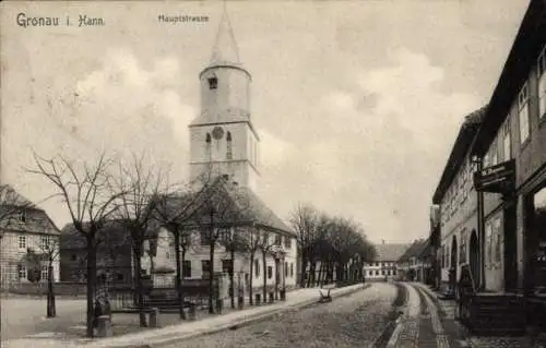 Ak Gronau an der Leine Niedersachsen, Hauptstraße