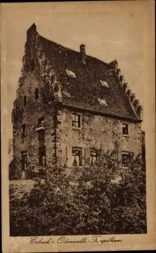 Ak Erbach Odenwald, Tempelhaus