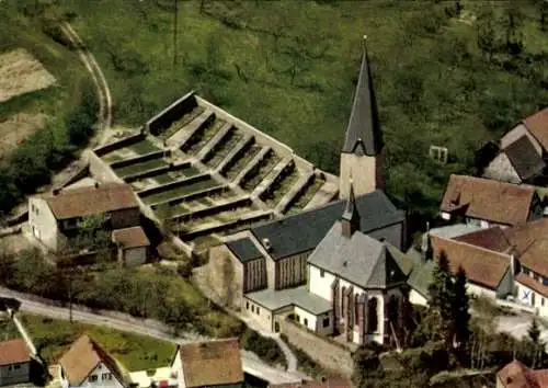 Ak Hessenthal Mespelbrunn im Spessart, Wallfahrtskirche