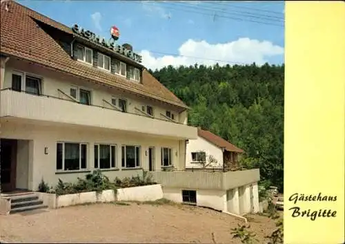 Ak Hessenthal Mespelbrunn im Spessart, Gästehaus Brigitte, Außenansicht