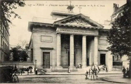 Ak Paris VIIIe Élysée, Kirche Saint-Philippe-du-Roule
