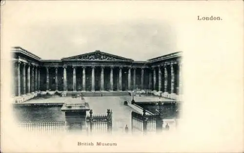 Ak London City England, British-Museum