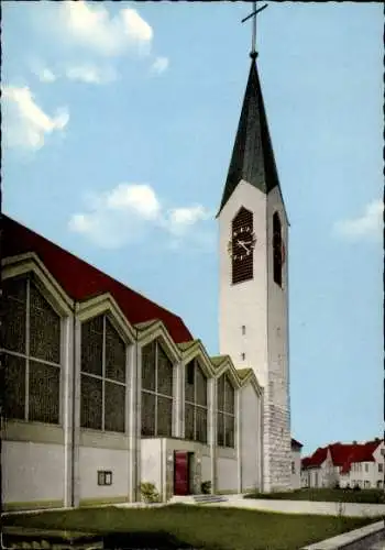 Ak Günzburg an der Donau Schwaben, Kirche