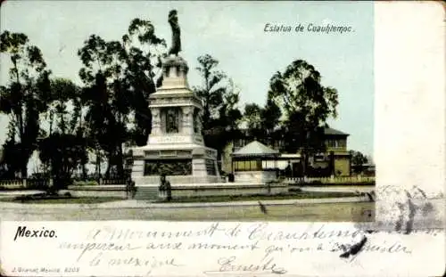 Ak Mexico, Estatua de Cuauhtemoc