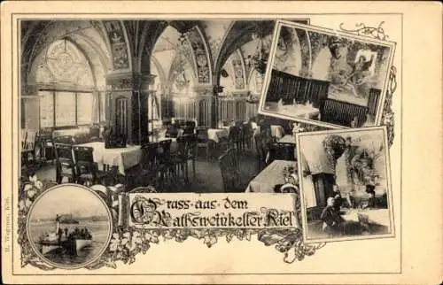 Ak Kiel, Ratsweinkeller, Gastraum