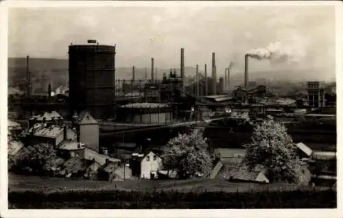 Ak Völklingen im Saarland, Röchling'sche Eisen- und Stahlwerke