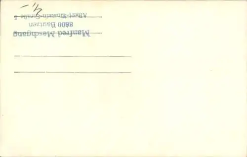 Foto Ak Zirkus, Zelte, Frau-Portrait, Hut