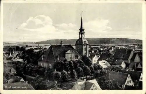 Ak Kappeln an der Schlei, Kirche, Teilansicht