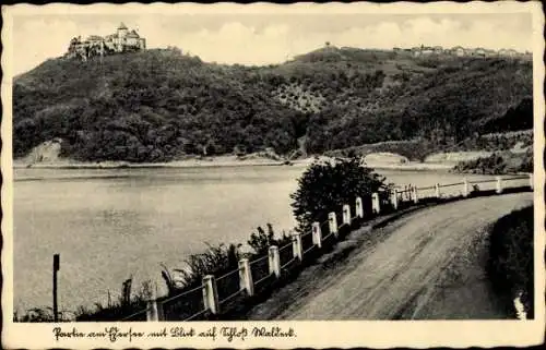 Ak Waldeck am Edersee Hessen, Schloss Waldeck