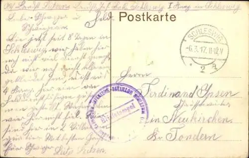 Ak Schleswig an der Schlei, Schleihallen-Brücke, Segelboot