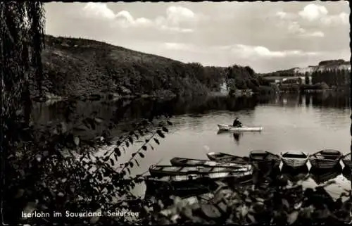 Ak Iserlohn im Märkischen Kreis, Seilersee