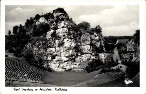 Ak Bad Segeberg in Holstein, Kalkberg, Freilichtbühne