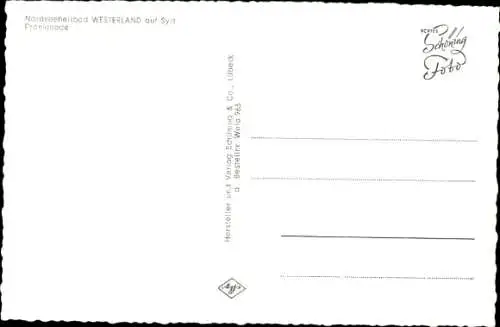 Ak Westerland auf Sylt, Promenade